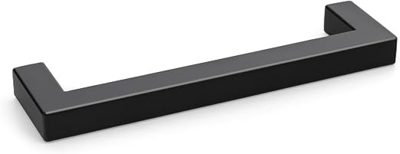 Goldenwarm 5" Matte Black Cabinet Pulls, 10-Pack