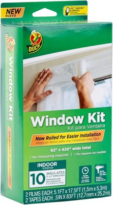 Duck Window Insulation Kit, fits up to 10 windows