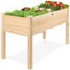 Best Choice Products 48 x 24 x 30 in. Elevated Wood Raised Bed